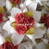 Μπομπονιέρες γάμου Μπομπονιέρες Γάμου Λουλούδια με Φυλλαράκια ΤΚ048