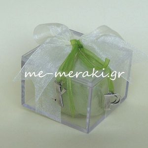 Μπομπονιέρα Κουτί Plexiglass Μονογράμματα