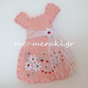Μπομπονιέρες Βάπτισης Φόρεμα ΥΦ075